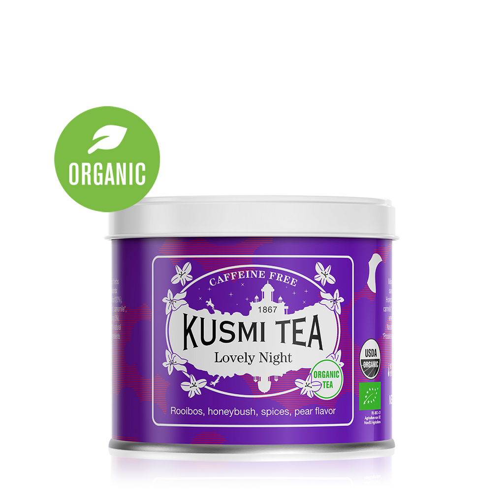 KUSMI TEA クスミティー オンリースパイス オーガニック メタルカン 100g 海外通販 - 茶葉・ティーバッグ